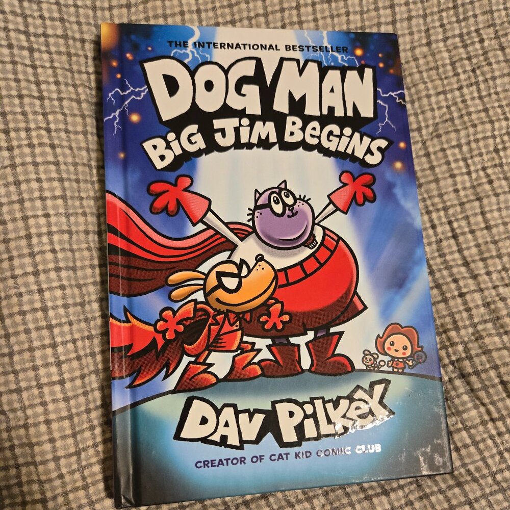 SIGNED DogMan Big Jim Begins